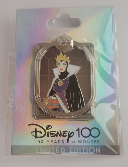 DEC Disney Pin - Celebrating 100 Years of Wonder - Evil Queen Villain from Snow White LE 400