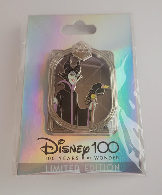 DEC Disney Pin - Celebrating 100 Years of Wonder - Maleficent Villain from Sleeping Beauty LE 400