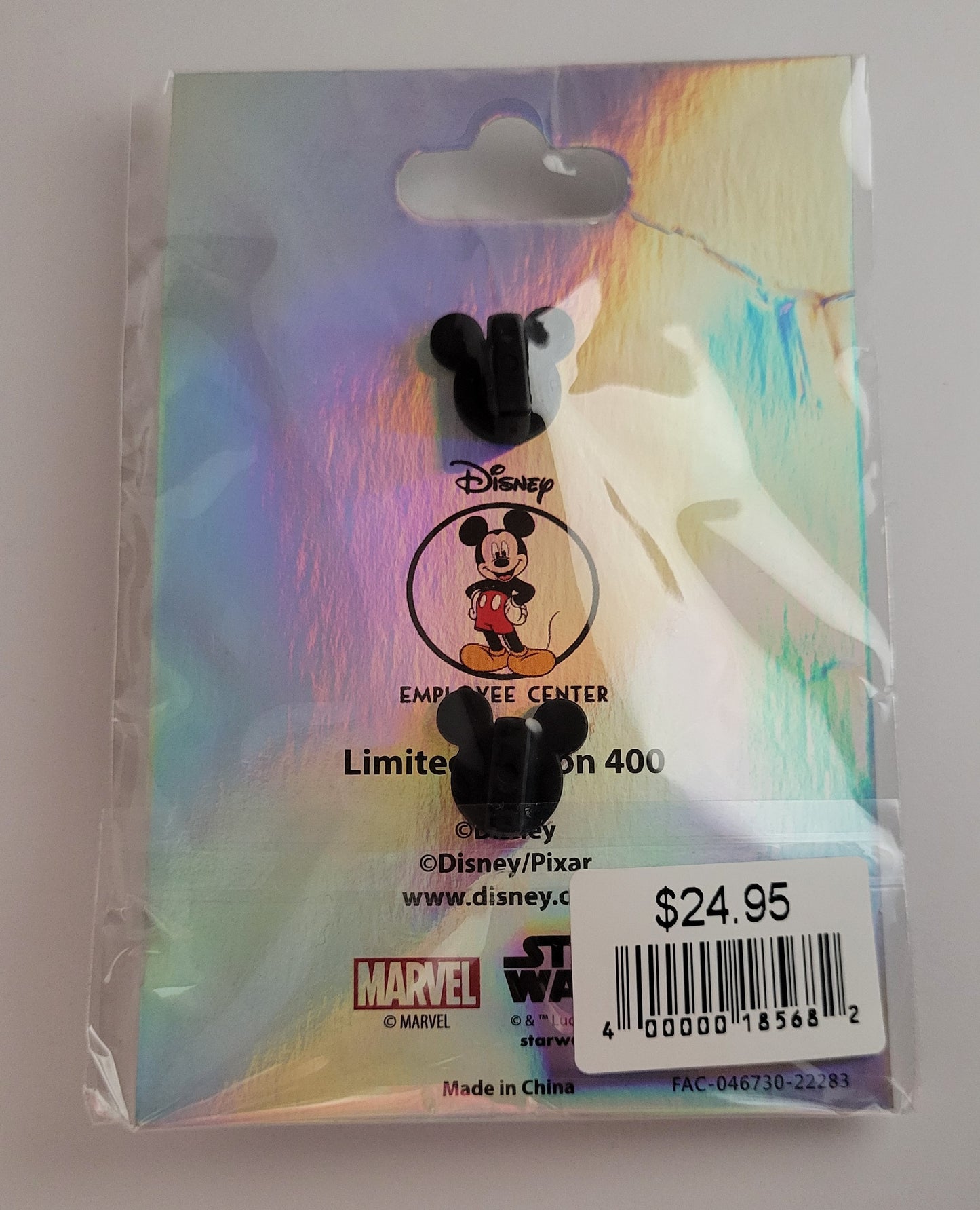 DEC Disney Pin - Celebrating 100 Years of Wonder - Mickey and Minnie Mouse LE 400