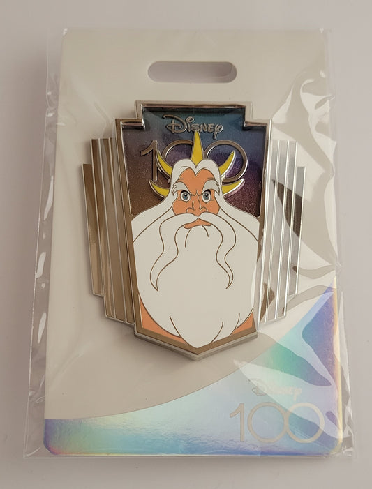 WDI Disney Pin Destination D23 - 100 Years - King Triton from The Little Mermaid LE 300