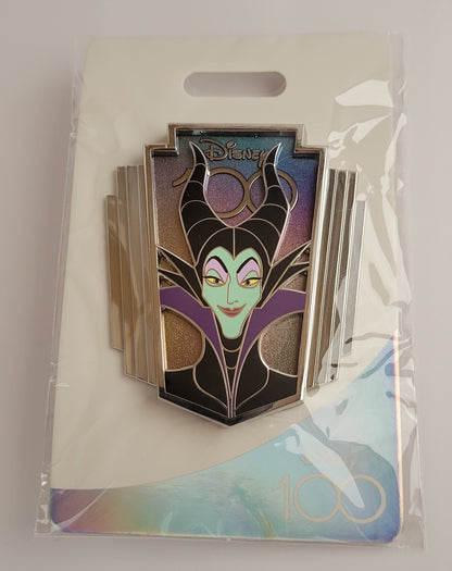 WDI Disney Pin Destination D23 - 100 Years - Maleficent Villain from Sleeping Beauty LE 300