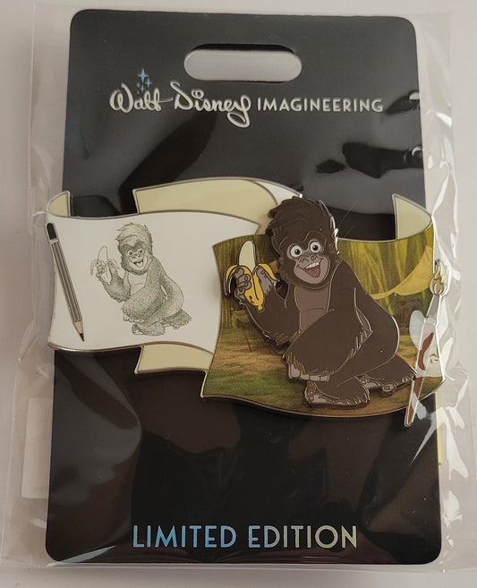 WDI Disney Pin - Off the Page - Terk from Tarzan LE 300