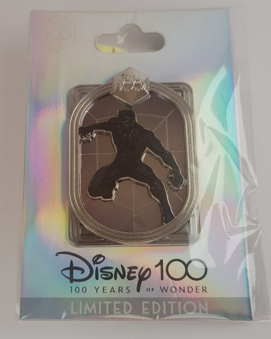 DEC Disney Pin - Celebrating 100 Years of Wonder - Black Panther LE 400 - Marvel