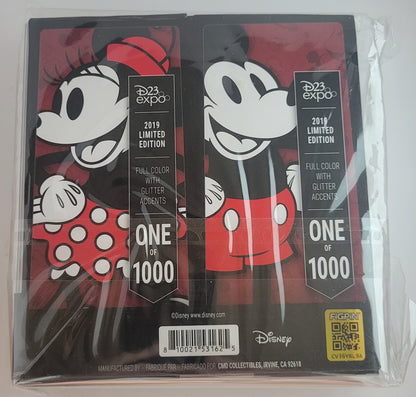 Figpin #200-201 Disney D23 Expo 2019 - Mickey Mouse and Minnie Mouse LE 1000 2-pack