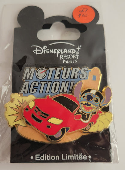 DLP Disney Pin - Walt Disney Studios Invasion Stitch - Moteurs Action LE 900