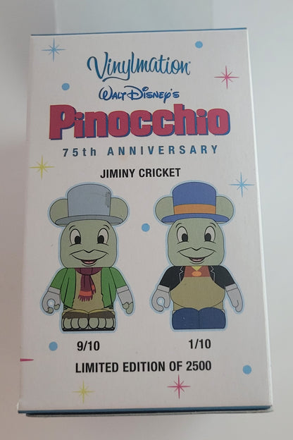 Disney Vinylmation Eachez 3" D23 Expo Pinocchio 75th Anniversary - Jiminy Cricket LE 2250